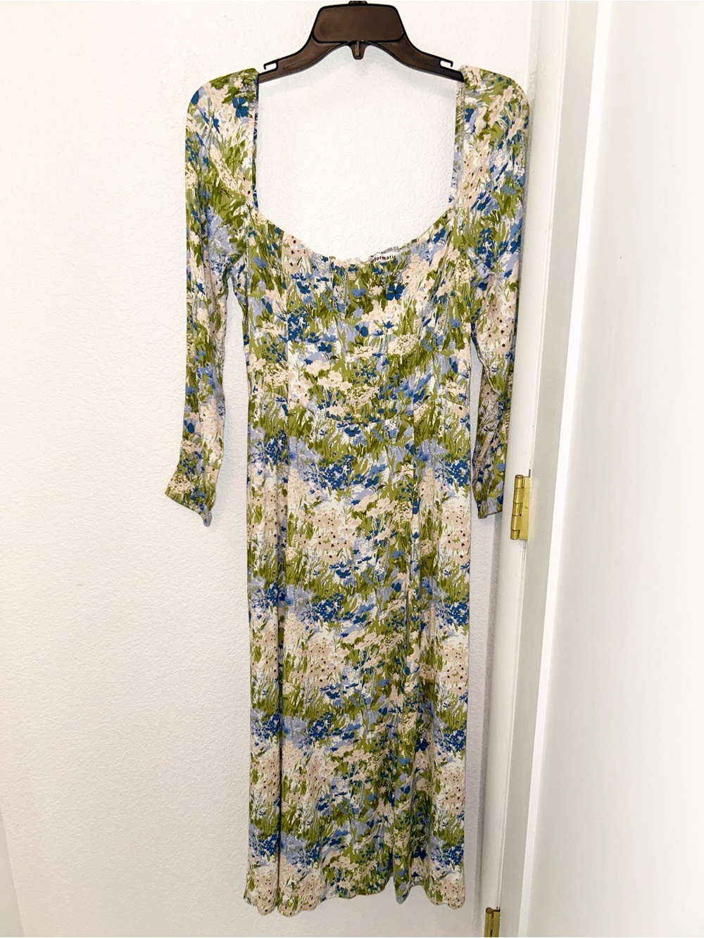 REFORMATION The Sigmund Long Sleeve Midi/Maxi Dress In Hillside floral SZ: 12